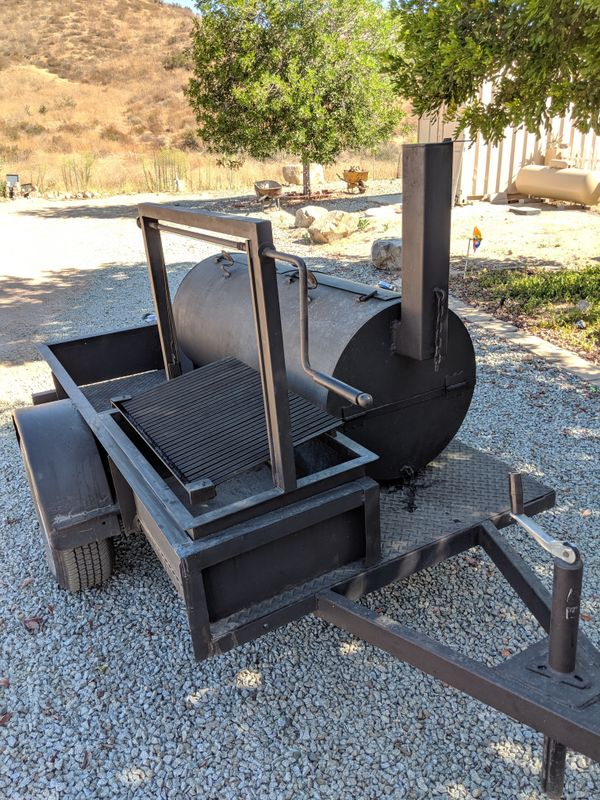 BBQ Trailer Smoker / Santa Maria Grill for Sale in Wildomar, CA OfferUp