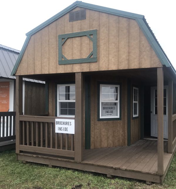 12x32 Custom Built Deluxe Lofted Barn Cabin For Sale In Owensboro Ky