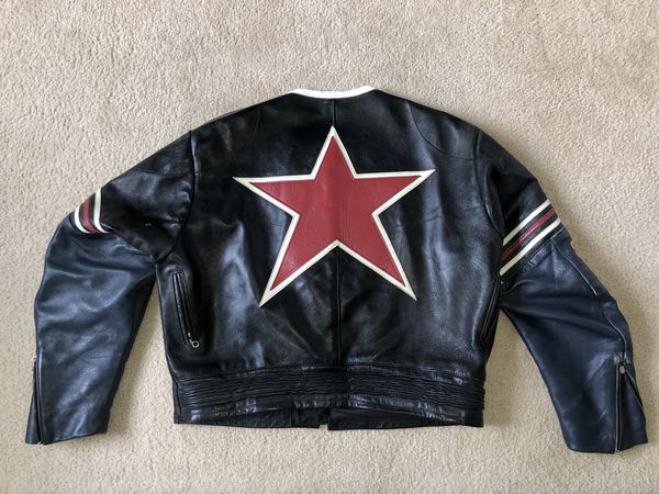 Vanson “Star” Leather Motorcycle jacket for Sale in Glen Burnie, MD ...