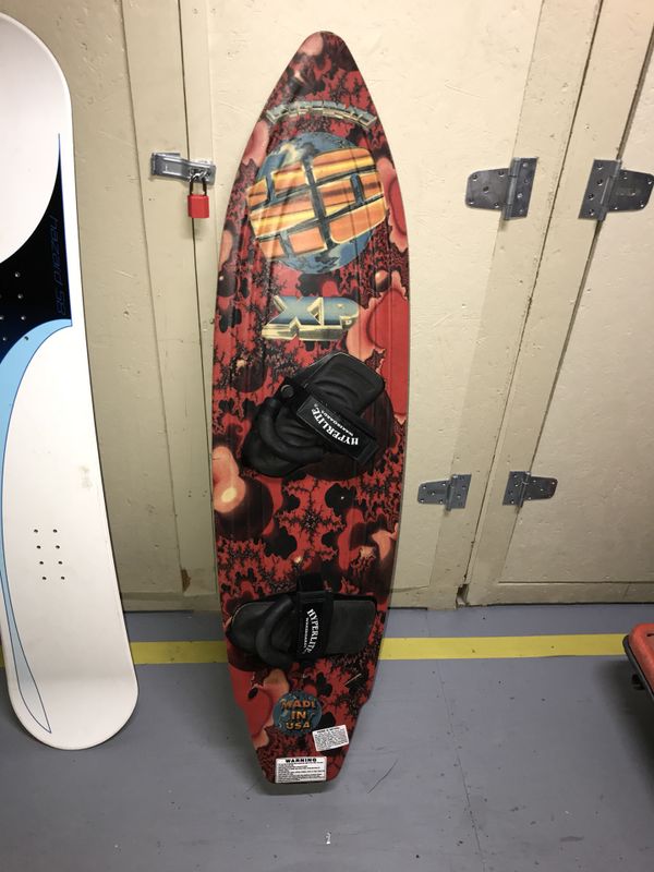 Vintage HO HYPERLITE SKURFER STYLE XP COMPOSITE 59.75" WAKEBOARD for