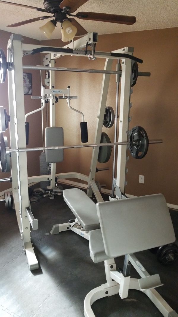 Hoist Smith Machine with weights for Sale in Mesa, AZ OfferUp