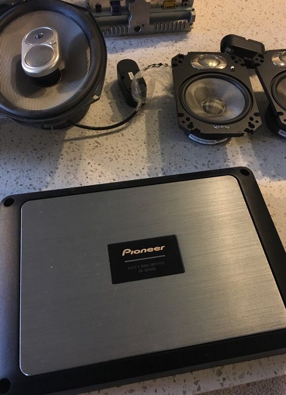 pioneer mono amp