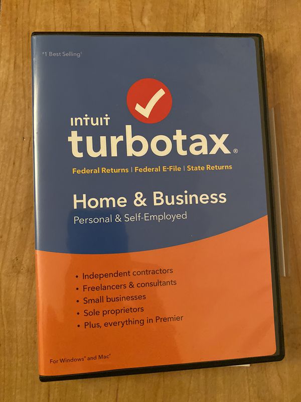 turbotax home and business 2017 software cd and download