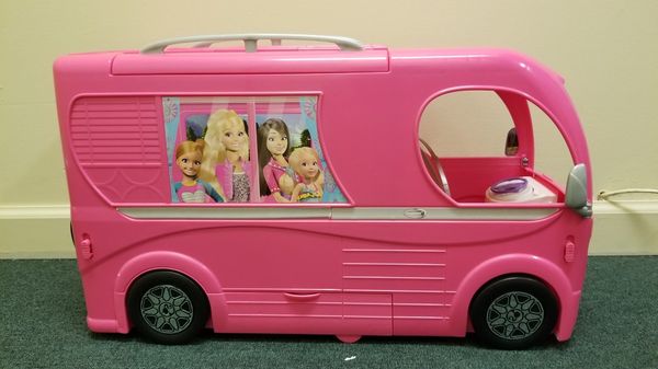 vintage barbie pop up camper