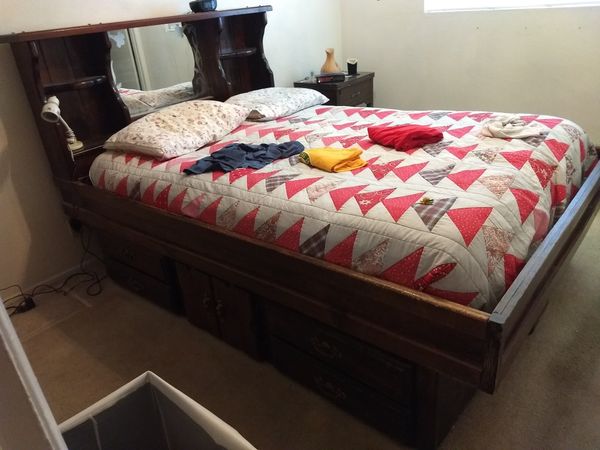 queen-waterbed-frame-for-sale-in-mesa-az-offerup