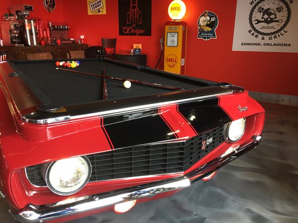 Custom Z28 Camaro Pool Table for Sale in Edmond, OK - OfferUp