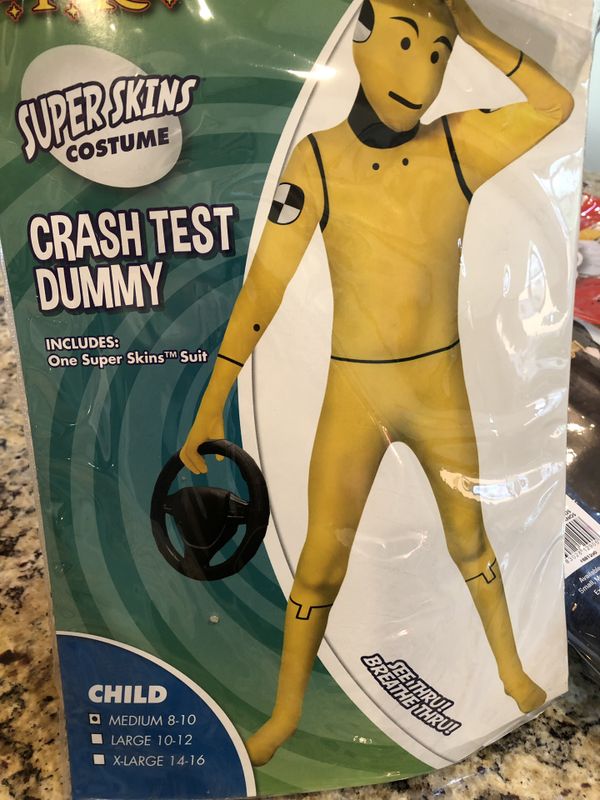 Halloween Costume Kids Crash Test Dummy for Sale in Fallbrook, CA
