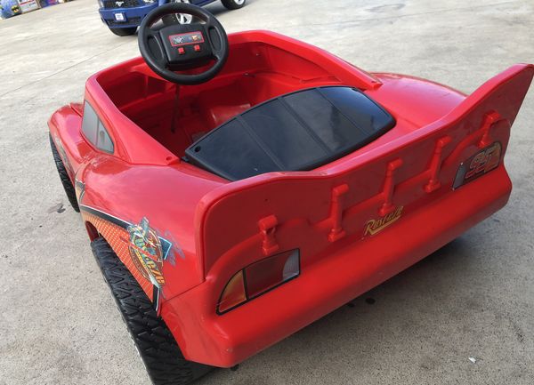 lightning mcqueen ride on 12v