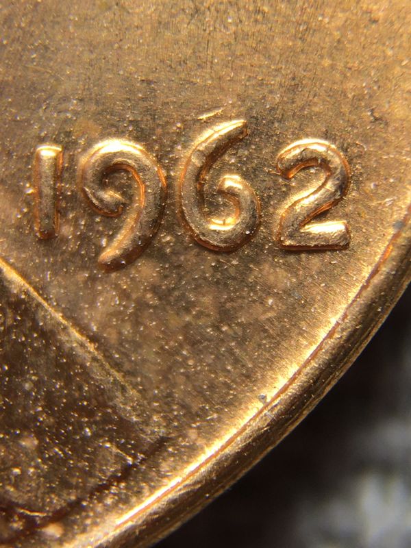 1962 P Penny Cent Error US Coin Lincoln Memorial DDO for Sale in ...