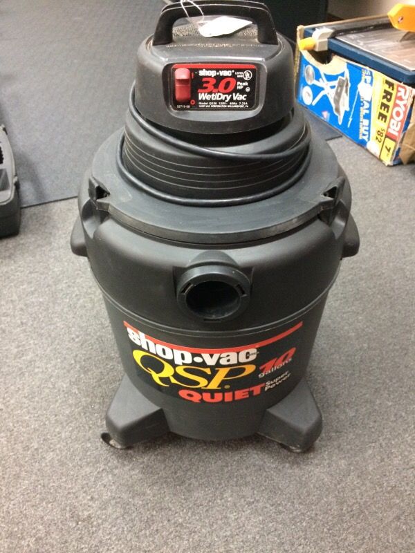 Shop vac QSP 10 gallon wet/dry vac for Sale in Lake Villa, IL OfferUp
