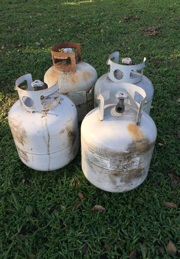 4 empty propane tanks for Sale in Winter Park, FL OfferUp