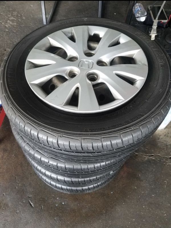 15 inch original Honda rims and tires 5 lug for Sale in Phoenix, AZ ...