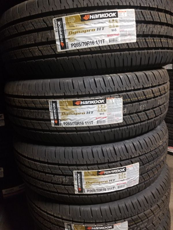 Hankook white wall 2357515 69 or 276 for all 4 for Sale in Phoenix