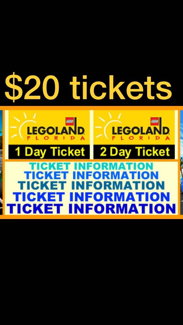 disney world legoland tickets