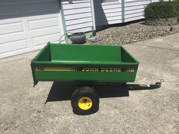 John Deere lawn mower trailer for Sale in Lake Stevens, WA - OfferUp