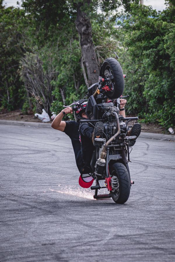 2018 honda grom stunt build trades for single cab truck for Sale in
