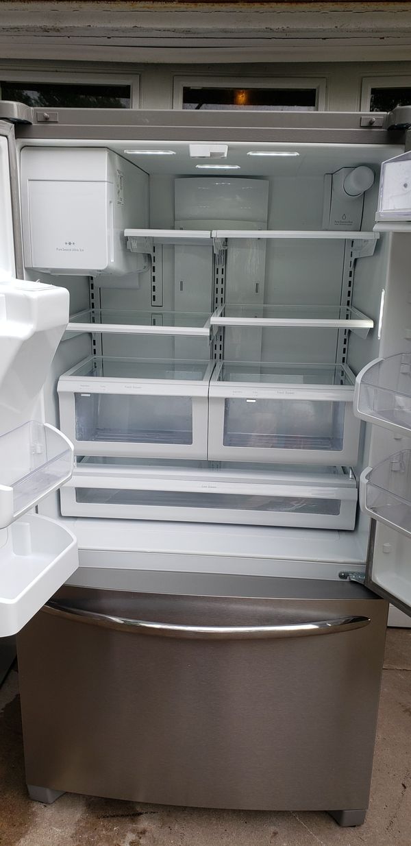 FRIGIDAIRE GALLERY FRENCH DOOR FINGERPRINT RESISTANT REFRIGERATOR WITH