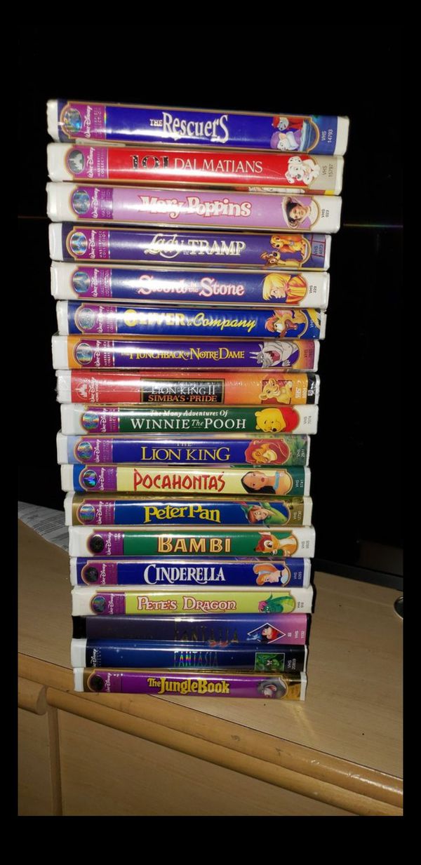 Disney VHS Collection for Sale in Mission, TX OfferUp
