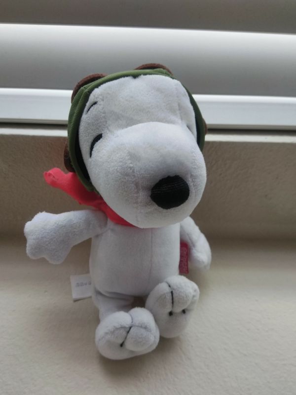 snoopy pilot plush