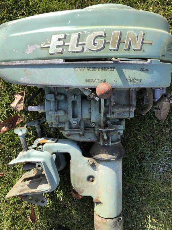 Elgin Antique Outboard Motor Best Offer For Sale In Osbornville Nj