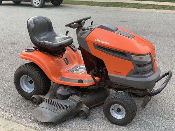 Husqvarna YTH2348 23 hp engine 48 inch deck tractor/mower for Sale in ...