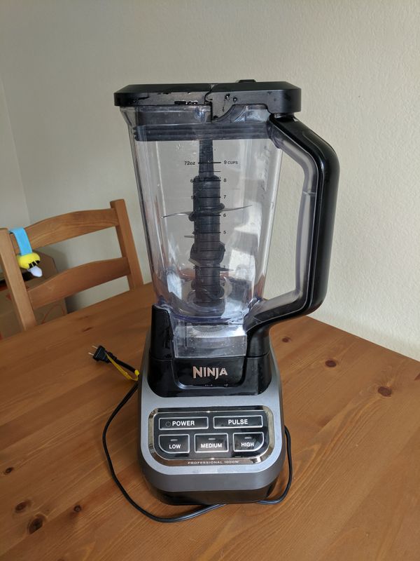 Ninja Professional 1000W Blender for Sale in San Diego, CA OfferUp