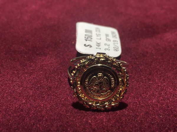 50 peso gold coin ring for Sale in Houston, TX OfferUp