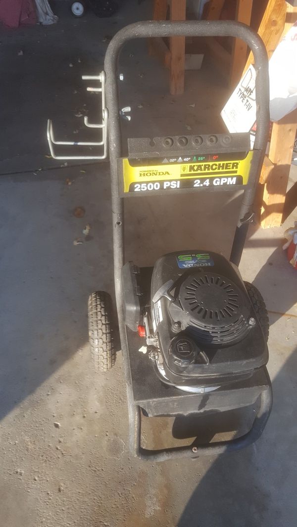 Power washer motor Honda GCV160 5.5 2500 psi; Pump Karcher for Sale