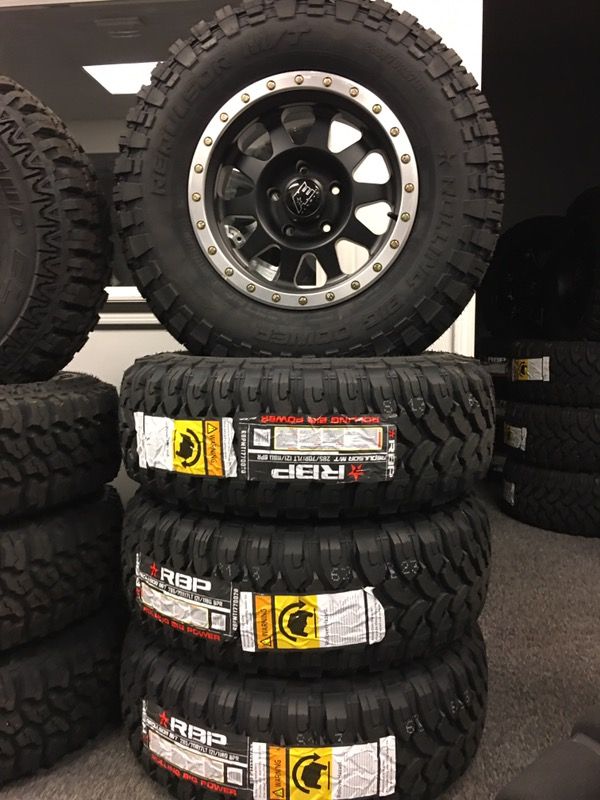 17" Off Road Wheels and 265 70 17" Mud Tires Brand New for Sale in Joliet, IL OfferUp