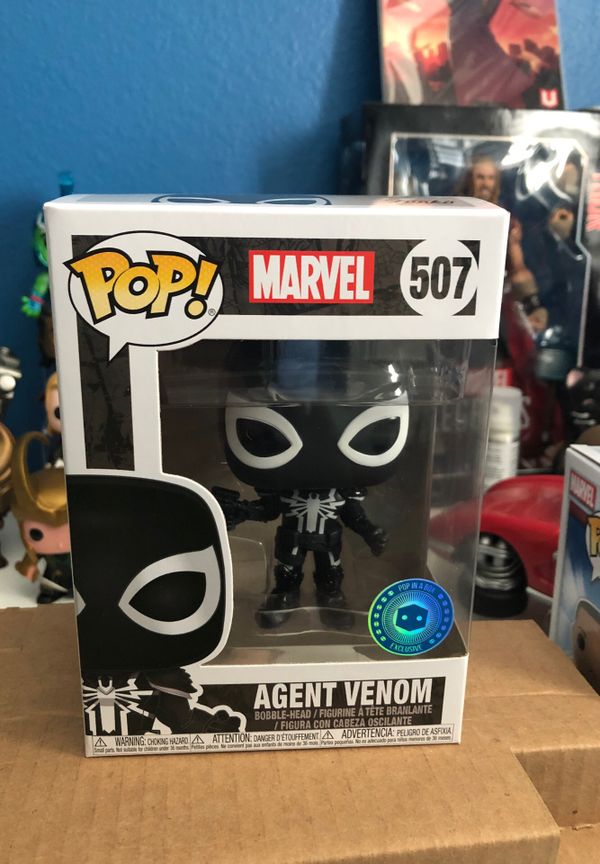 agent venom pop in a box