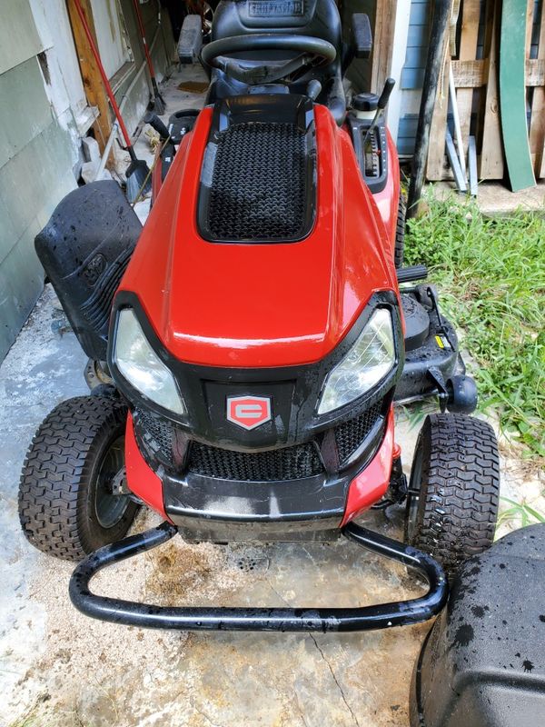 Craftsman riding lawn mower T110 Excellent condition.1299 new at
