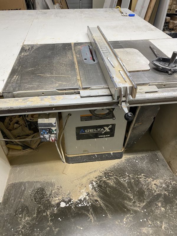 DELTA X5 UNISAW TABLE SAW for Sale in Los Angeles, CA - OfferUp