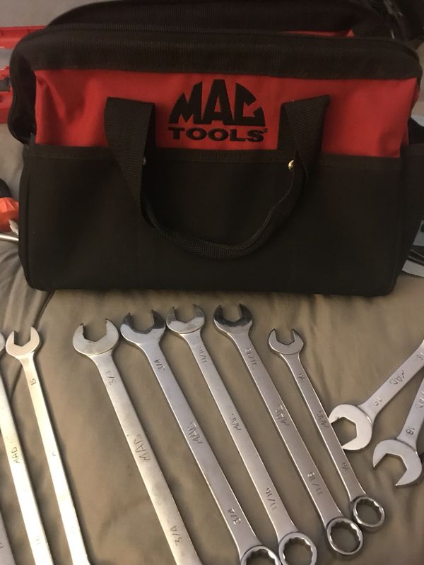 Mac Tools Set, 3/8 Impact Swivels, Metric Stubby Combo Wrenches 1119