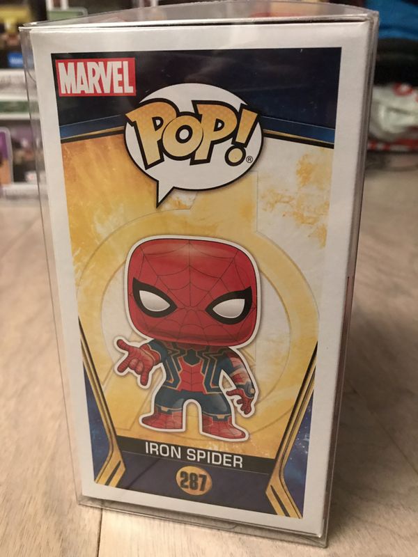 iron spider funko pop 107
