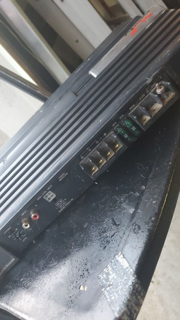 Sony Xplod 1000w 2/1 channel amplifier for Sale in Matthews, NC OfferUp