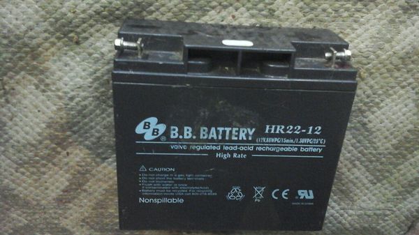 B.B.Battery HR22-12 VRLA Rechargeable Battery For Sale In Honolulu, HI ...