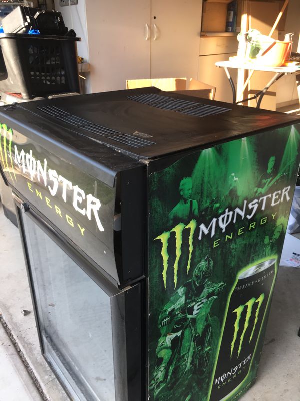 monster energy drink refrigerator for sale