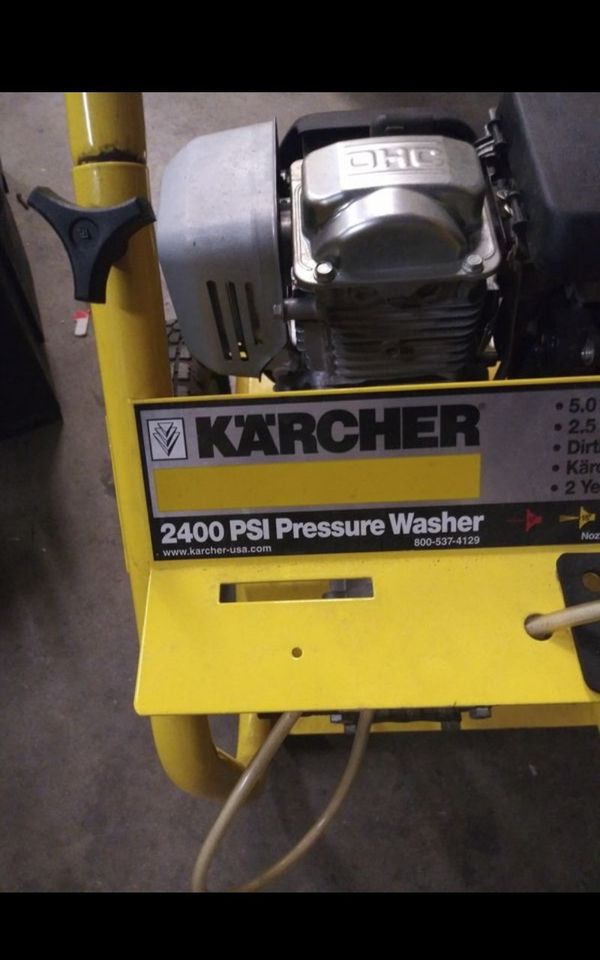KARCHER GAS 2400 PSI PRESSURE WASHER WITH HONDA ENGINE for Sale in San