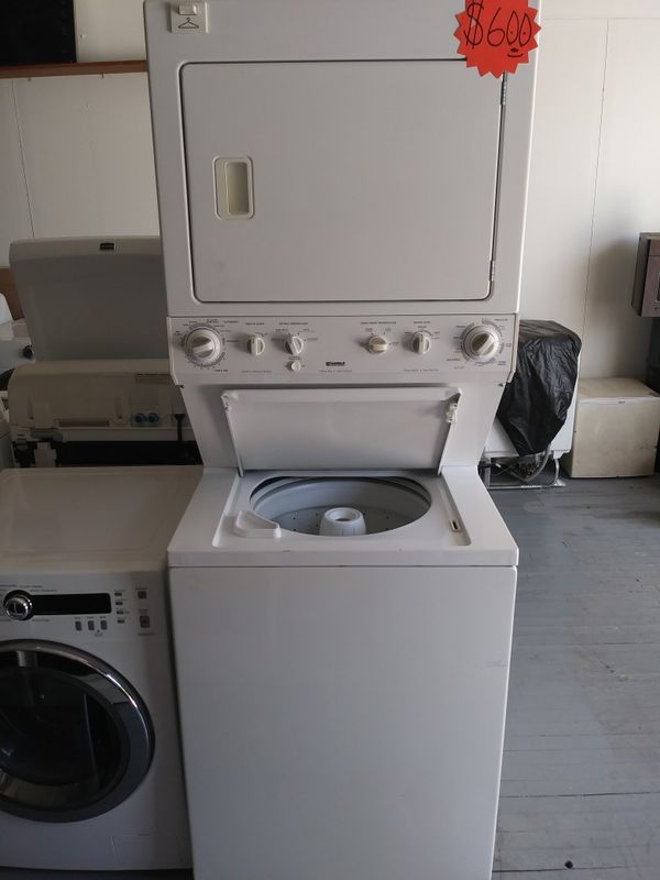 KENMORE STACKED WASHER / ELECTRIC DRYER SET for Sale in East Cleveland