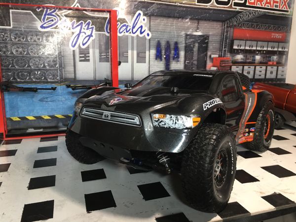 traxxas slash toyota body
