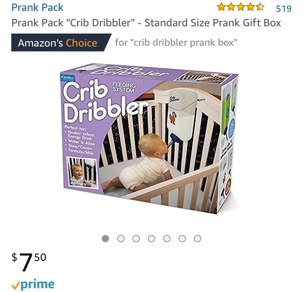 Prank Pack Crib Dribbler Gift Box For Sale In Queen Creek Az