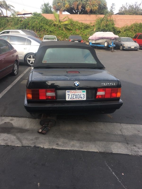 93 Bmw 325i Black all orginal for Sale in Riverside, CA - OfferUp