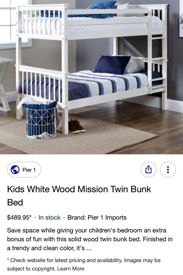 Twin Bed Mattress Pier 1 Super Condition For In 85