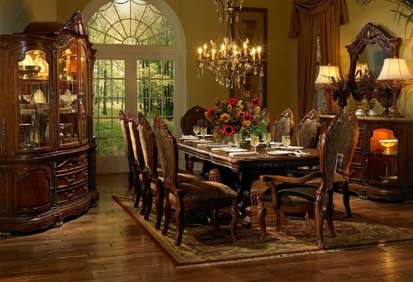 aico mahogany dining room