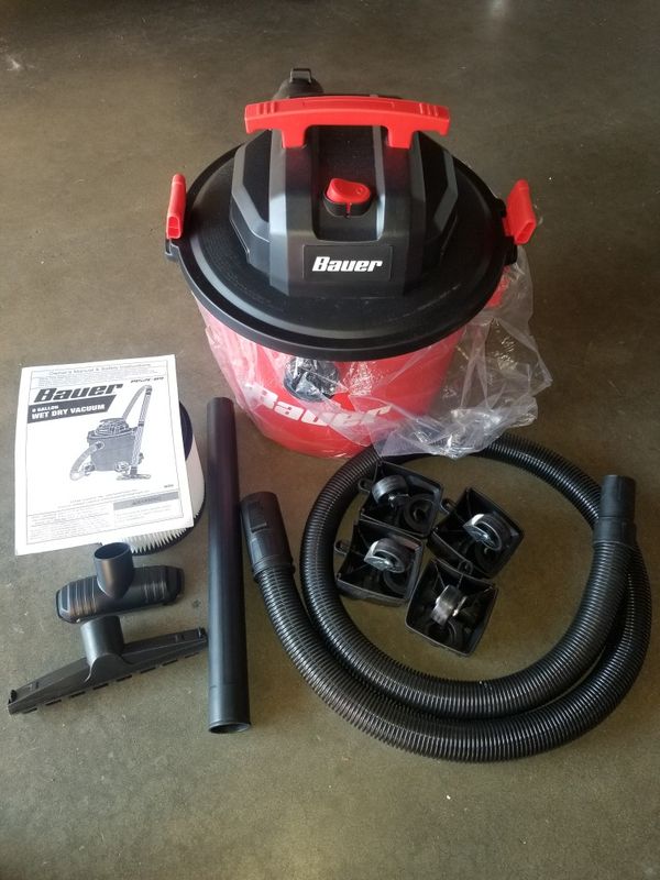 New BAUER 9 Gallon 4.5 Peak Horsepower Wet/Dry Vacuum for Sale in San