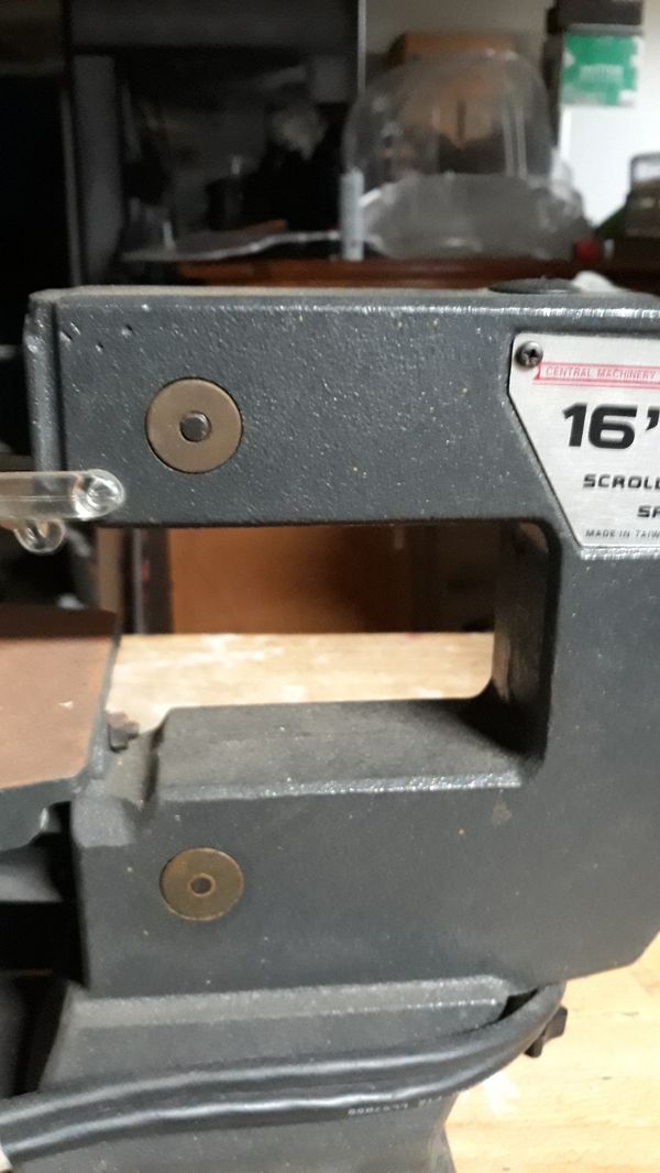 Central Machinery 16" Scroll Saw for Sale in Vista, CA - OfferUp