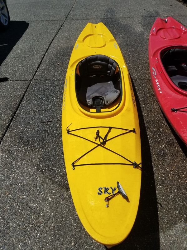 Necky Sky 10 Foot Kayaks With Paddles And Life Jackets. $450.00 For All ...