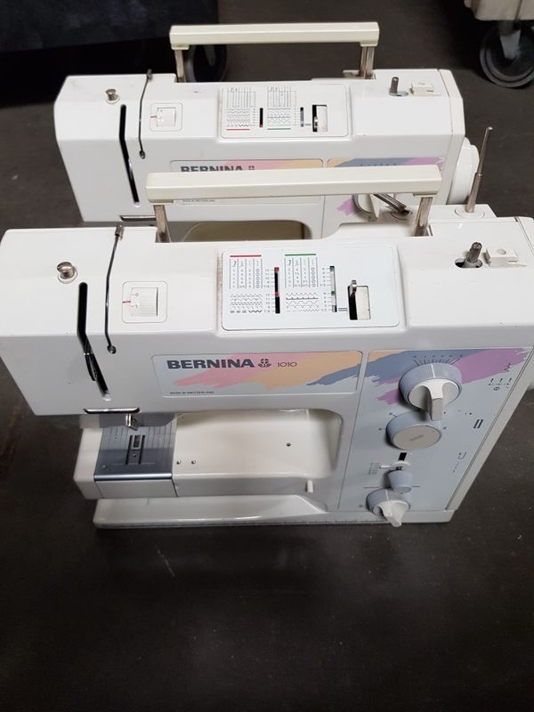 2 Bernina 1010 sewing machines working needs parts for Sale in Lake