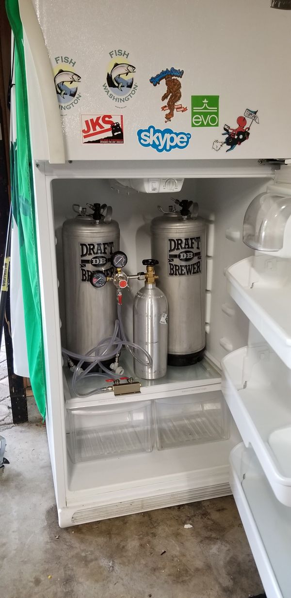 Kegerator with 2 corny kegs for Sale in Issaquah, WA OfferUp