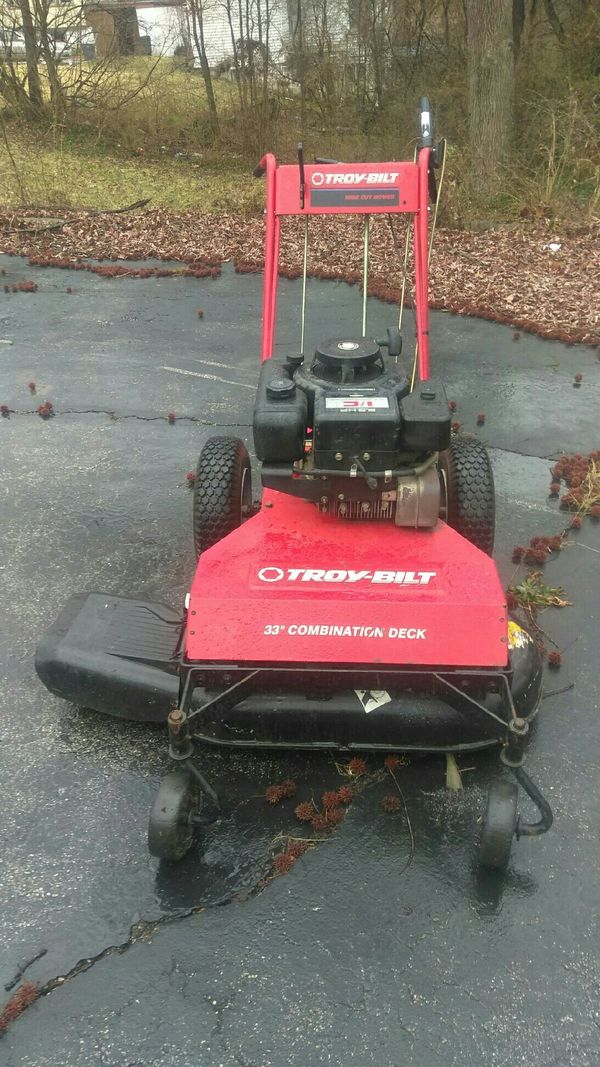 TroyBilt "33 Combination Deck" walk behind for Sale in St. Louis, MO